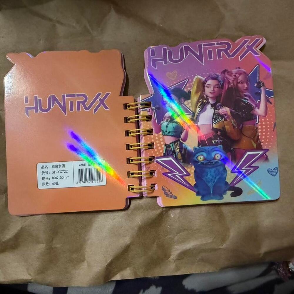 Mini holographic Notebook 3x5
